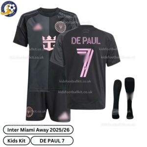 Inter Miami Away Football Kit 2025_26 – DE PAUL 7 -over view with socks