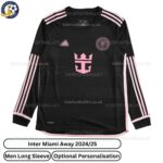 Inter Miami Away Men Football Shirt 2024_25 (Long Sleeve)-front view
