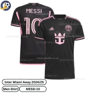 Inter Miami Away Men Football Shirt 2024_25 – MESSI 10-over view