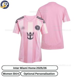 Inter Miami Home Women Football Shirt 2025_26-over view