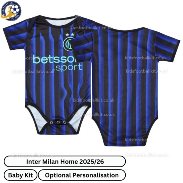 Inter Milan Home Baby Football Kit 2025_26-over view