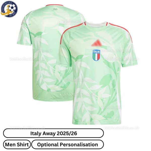 Italy Away Men Football Shirt 2025_26-over view