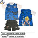 Japan Anime Version Edition Kids Football Kit 2025_26 -over view