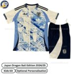 Japan Dragon Ball Edition Kids Football Kit 2024_25 - front view