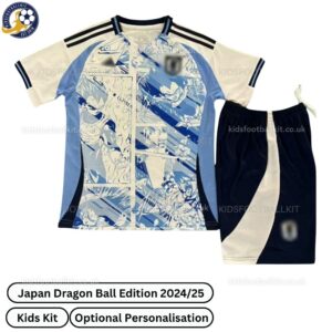 Japan Dragon Ball Edition Kids Football Kit 2024_25 - front view
