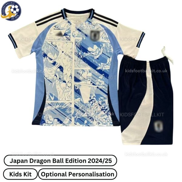 Japan Dragon Ball Edition Kids Football Kit 2024_25 - front view