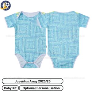 Juventus Away Baby Football Kit 2025_26-over view