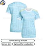 Juventus Away Women Football Shirt 2025_26-over view