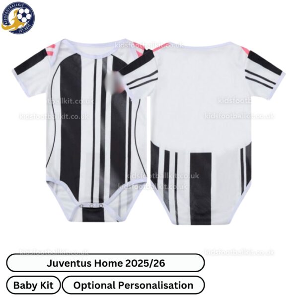 Juventus Home Baby Football Kit 2025_26-over view