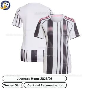 Juventus Home Women Football Shirt 2025_26-over view