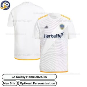 LA Galaxy Home Men Football Shirt 2024_25-over view