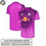 Leeds United Goalkeeper Men Football Shirt 2025_26 – Pink-over view