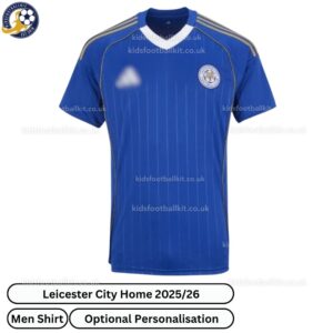 Leicester City Home Men Football Shirt 2025_26-front view