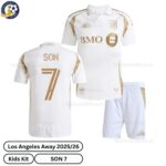 Los Angeles Away Kids Football Kit 2025_26 – SON 7 -over view