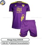 Malaga Away Kids Football Kit 2024_25 (No Socks)