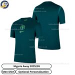 Nigeria Away Men Football Shirt 2025_26-over view