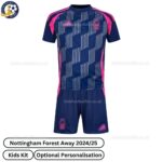 Nottingham Forest Away Kids Football Kit 2024_25 - front view
