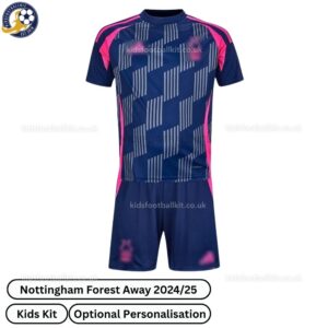 Nottingham Forest Away Kids Football Kit 2024_25 - front view