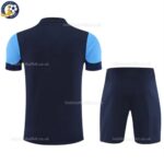 Olympique Marseille Blue Training Kids Football Kit 2025_26 - back view