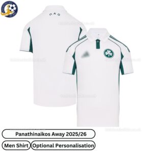 Panathinaikos Away Men Football Shirt 25_26 - over view