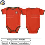 Portugal Home Baby Football Kit 2025_26-over view