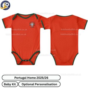 Portugal Home Baby Football Kit 2025_26-over view