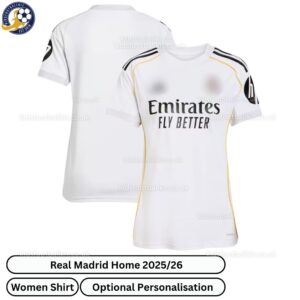 Real Madrid Home Women Football Shirt 2025_26 - over view