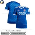 Real Madrid Third Women Football Shirt 2025_26-over view