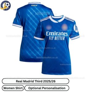 Real Madrid Third Women Football Shirt 2025_26-over view