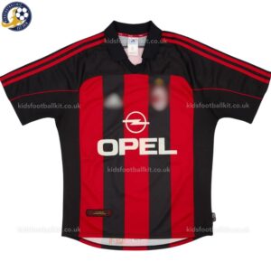 Retro AC Milan Home Men Football Shirt 2001_02-front view
