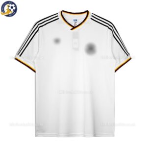 Retro Germany Home Men Football Shirt 1986-front view