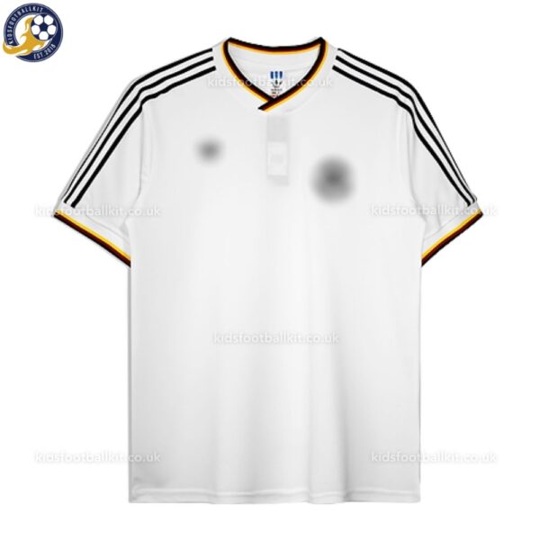 Retro Germany Home Men Football Shirt 1986-front view