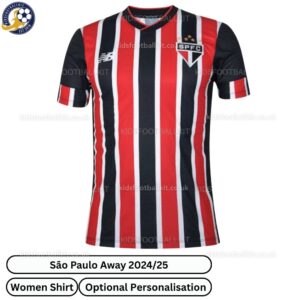 São Paulo Away Women Football Shirt 2024_25-front view