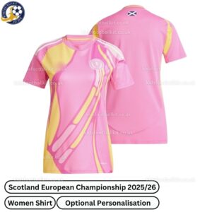 Scotland European Championship Women Football Shirt 2025_26-over view