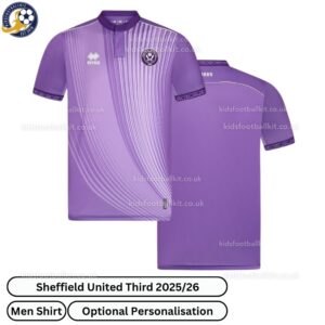 Sheffield United Erreà Third Men Football Shirt 2025_26-over view