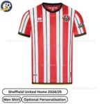 Sheffield United Home Men Football Shirt 2024_25-front view