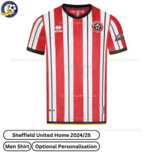 Sheffield United Home Men Football Shirt 2024_25-front view