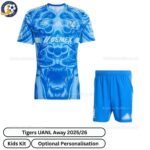 Tigers UANL Away Kids Football Kit 2025_26 (No Socks) – Fan version-front view