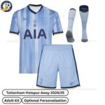Tottenham Hotspur Away Adult Football Kit 2024_25 (With Socks)-front view