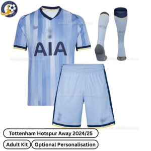 Tottenham Hotspur Away Adult Football Kit 2024_25 (With Socks)-front view