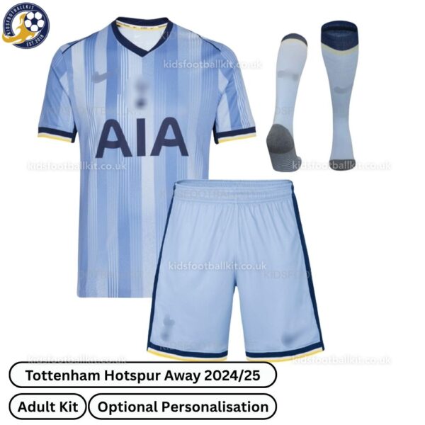 Tottenham Hotspur Away Adult Football Kit 2024_25 (With Socks)-front view