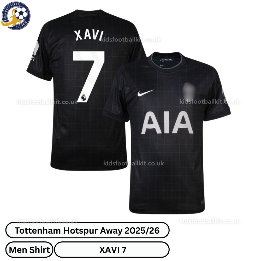 Tottenham Hotspur Away Men Football Shirt 2025/26 - XAVI 7