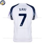 Tottenham Hotspur Home Men Football Shirt 2025_26 - XAVI 7 - back view