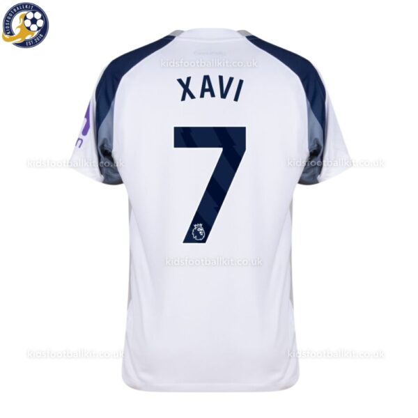 Tottenham Hotspur Home Men Football Shirt 2025_26 - XAVI 7 - back view