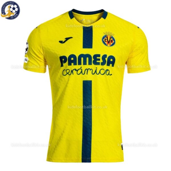 Villarreal Home Men Football Shirt 25_26 - front view