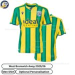 West Bromwich Away Men Football Shirt 2025_26-over view