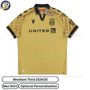 Wrexham Third Men Football Shirt 2024_25-front view
