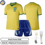 Brazil Home kids kit 2026-over view