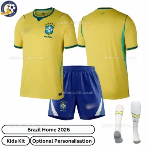 Brazil Home kids kit 2026-over view