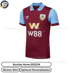 Burnley Home Women Football Shirt - TAG